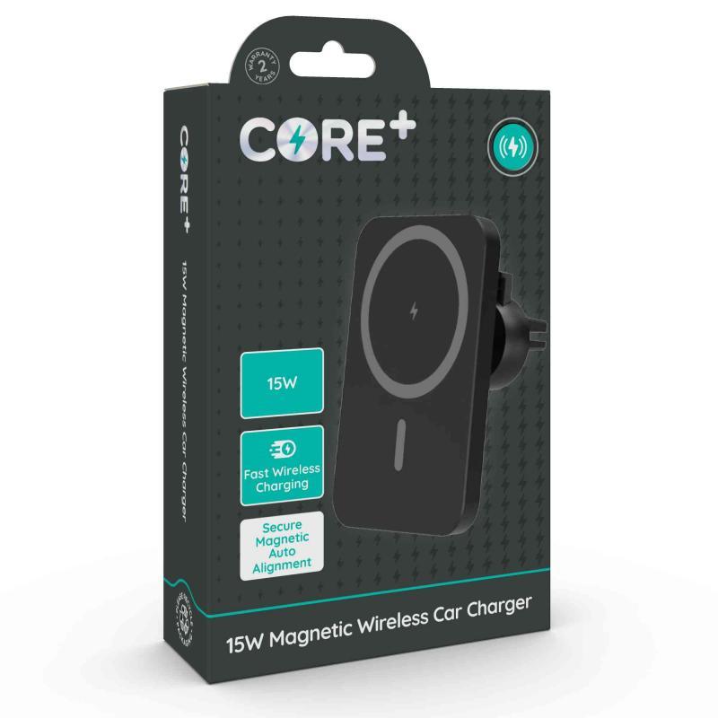 CORE+ 15W Magnetic Wireless Car Charger - Farnham Road Tech Repair