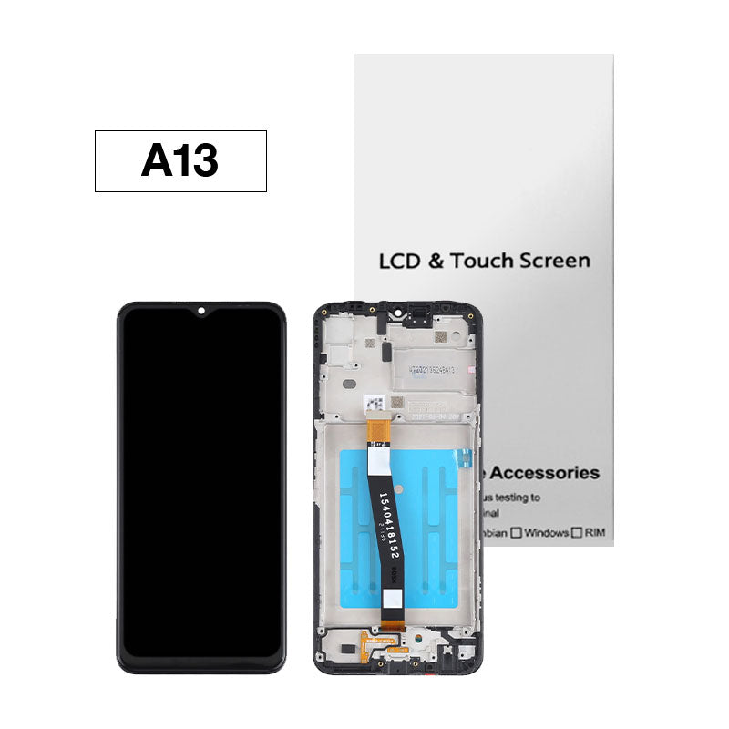 Samsung A13 OEM LCD + Frame - Farnham Road Tech Repair