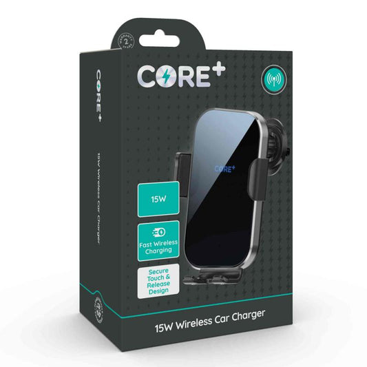 CORE+ 15W Wireless Car Charger