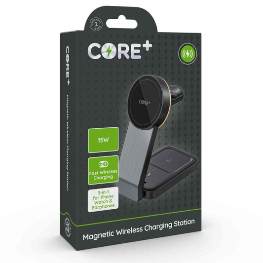 CORE+ Magnetic Wireless Charging Station